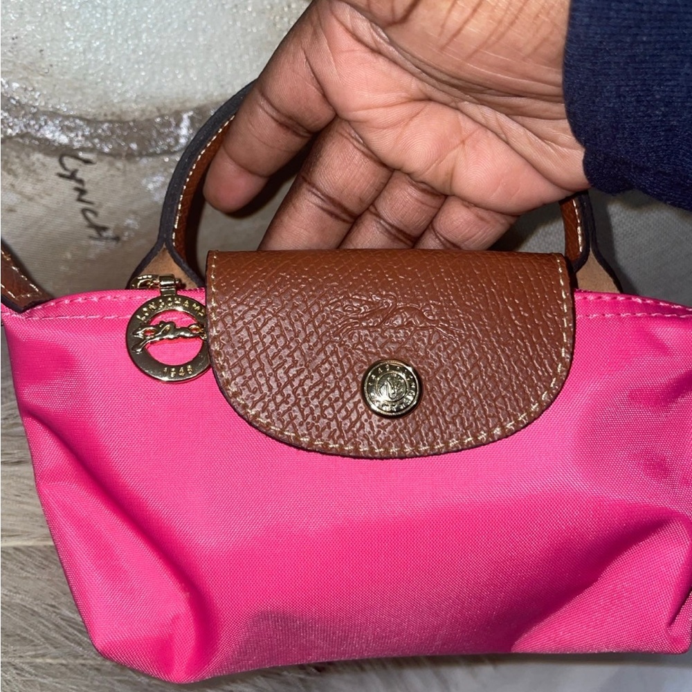 Long champ mini pouch